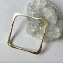 Hammered Brass Bangle