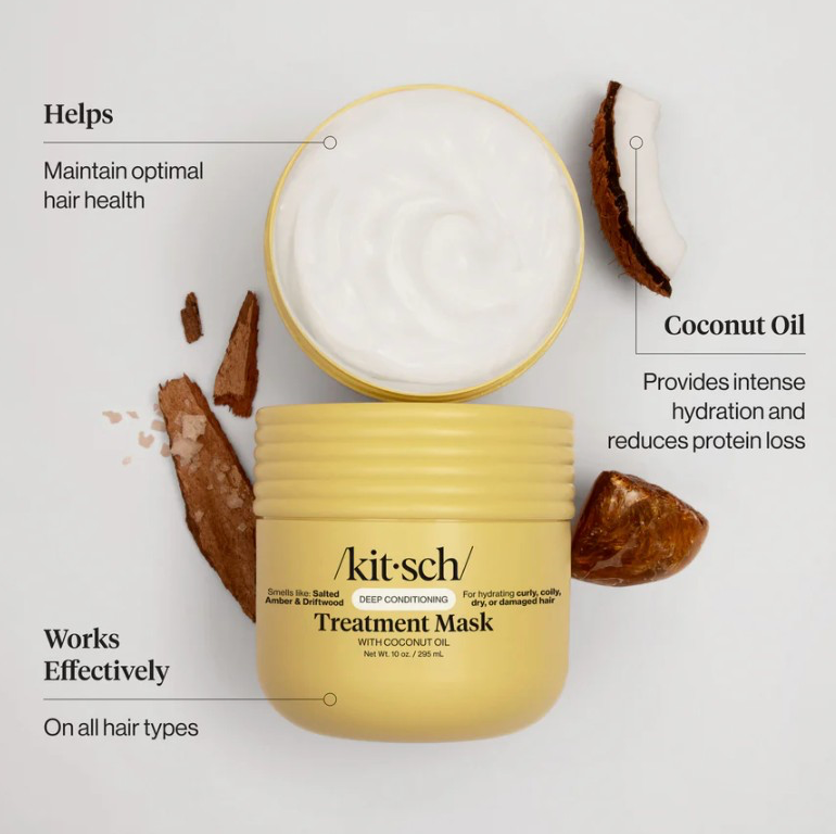 Kitsch Moisturizing Coconut Oil Deep Conditioning Treatment Mask