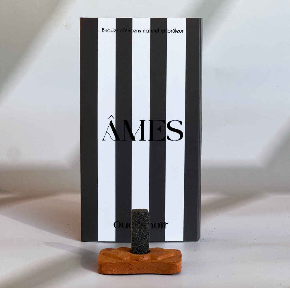 Ames Natural Incense Bricks & Burner