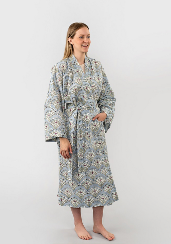 Sakura Blue Kimono