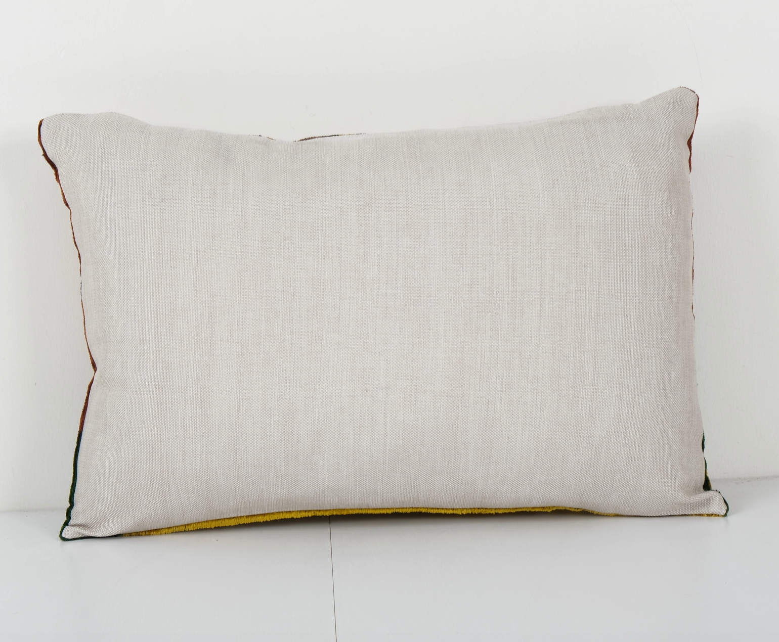 Mustard Tiger Ikat Pillow