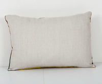 Mustard Tiger Ikat Pillow