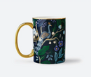 Peacock Porcelain Mug