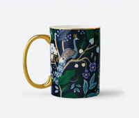 Peacock Porcelain Mug