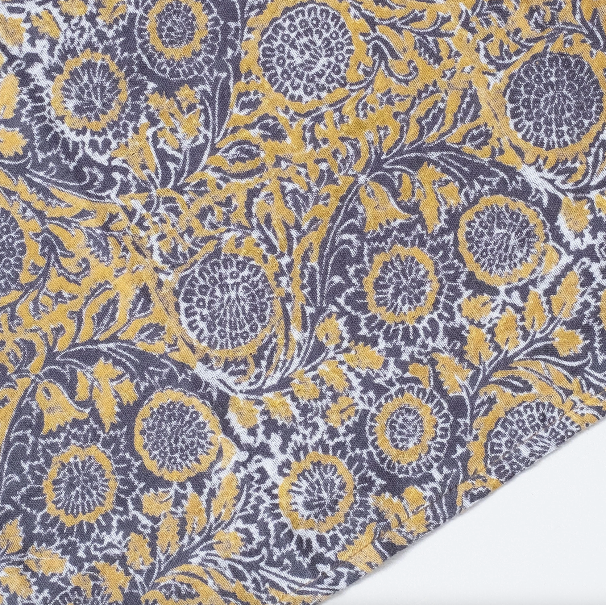 Double Gauze Scarf Banhi Mustard