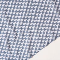 Tula Dark Sea Block Print Scarf