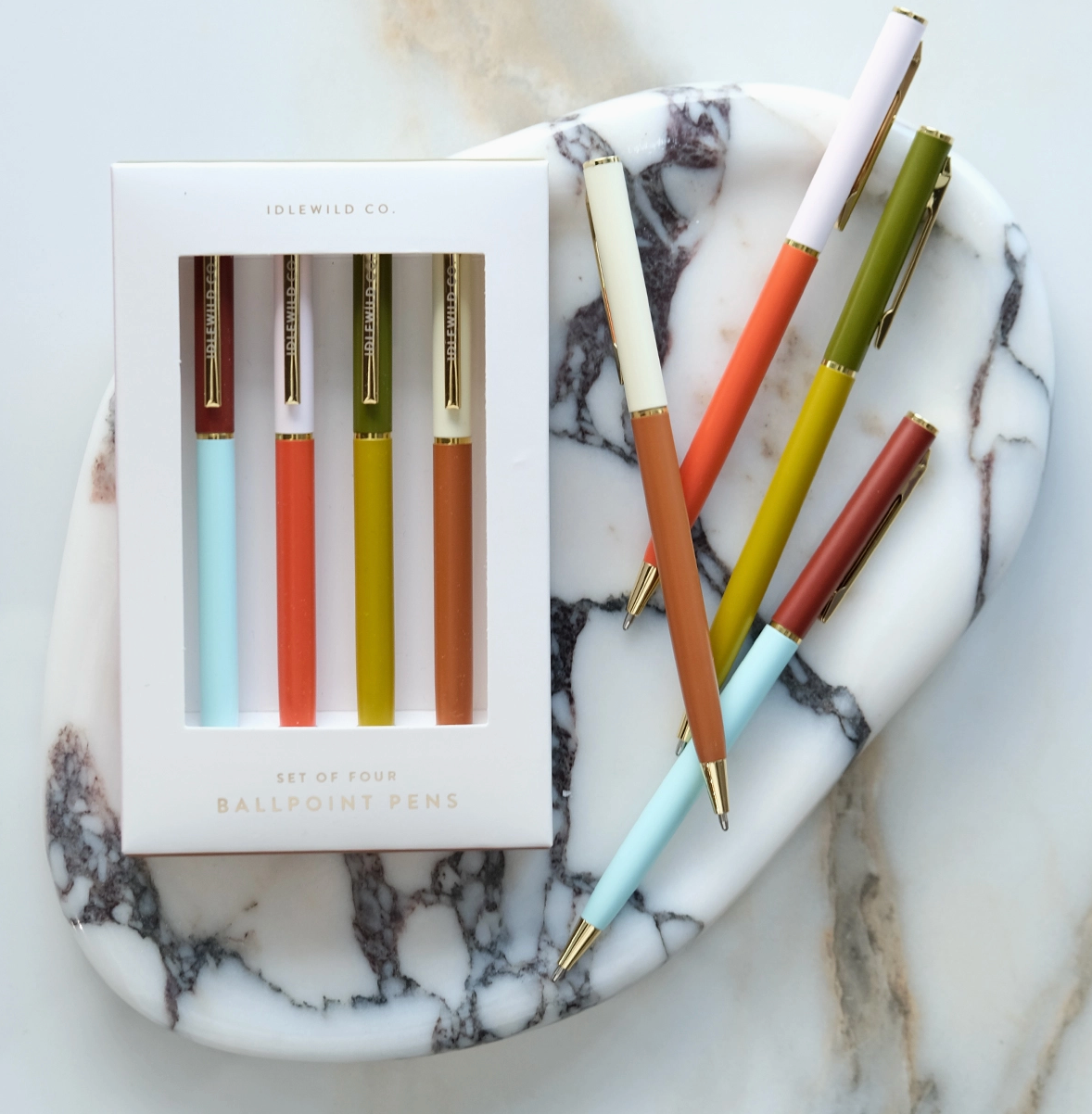 City Pallet Pens Set/4 Cartagena