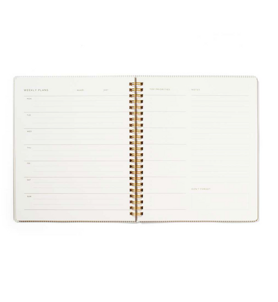 Fringe Studio Weekly Planner Tomato Red