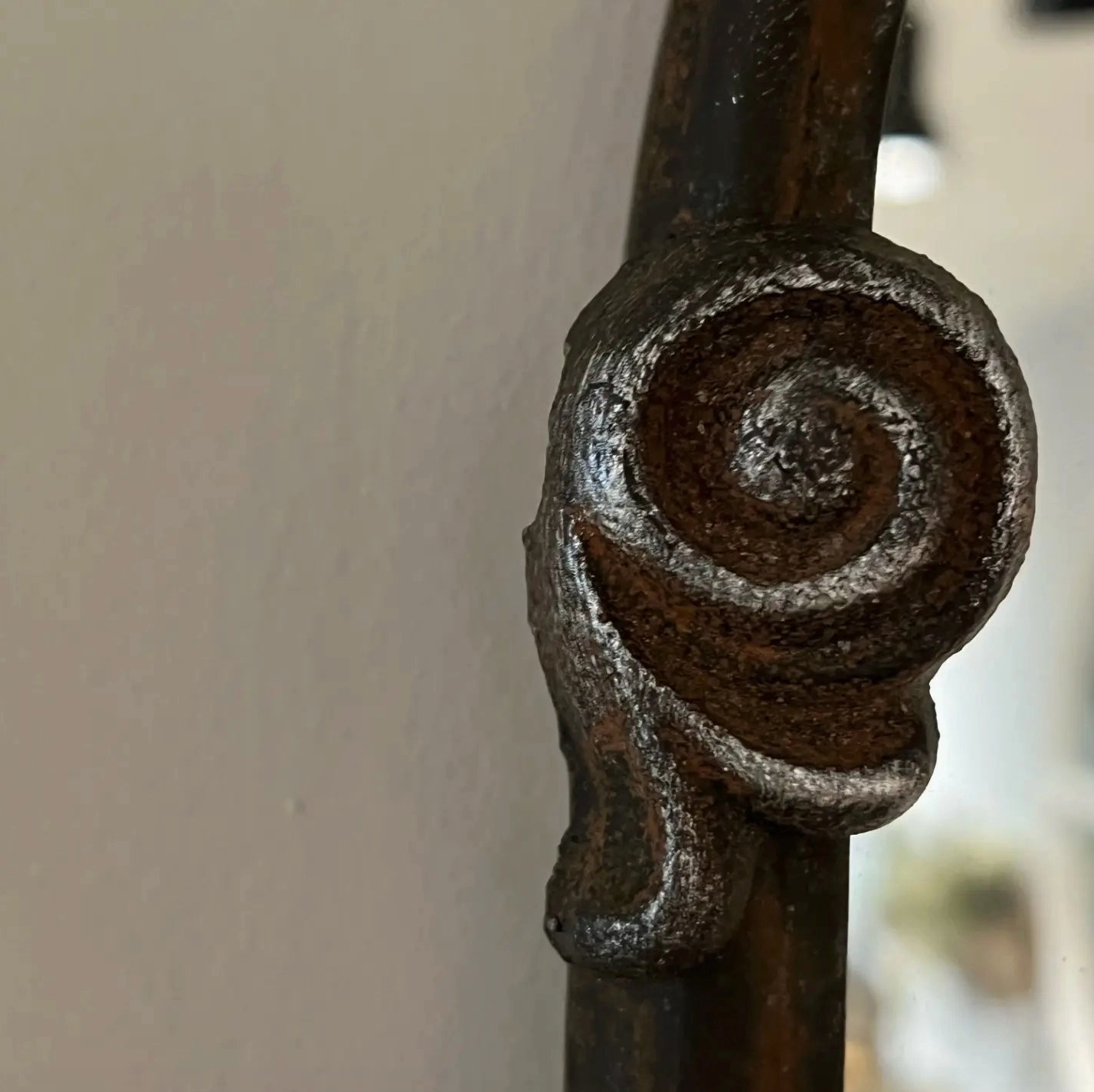 Vintage Iron Frame Mirror