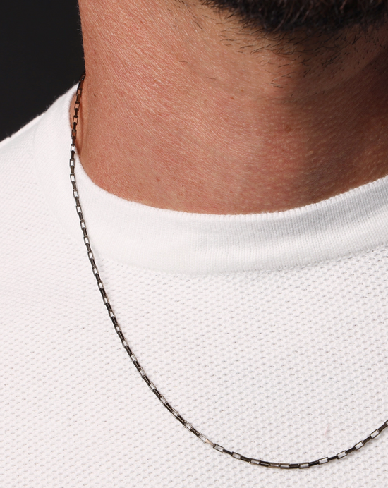 Chocolate Vermeil Gold Chain Necklace