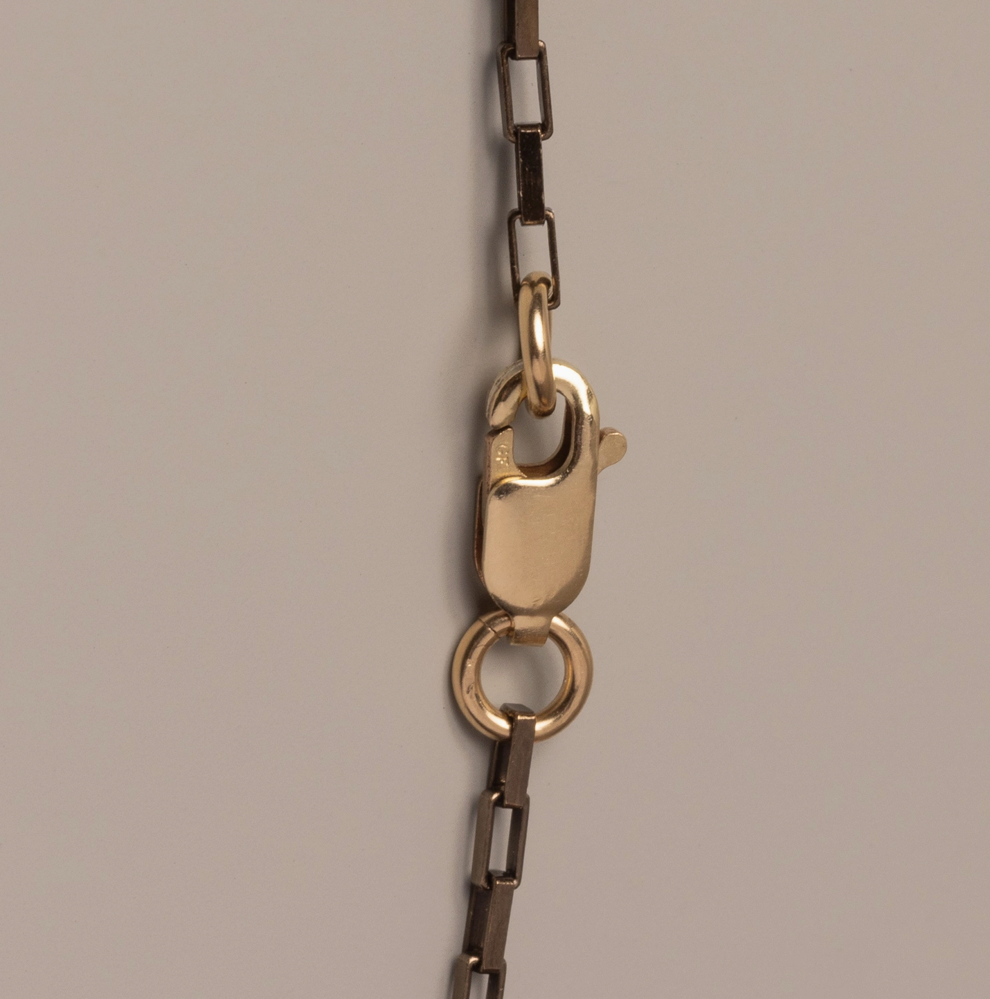 Chocolate Vermeil Gold Chain Necklace