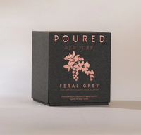 Poured New York Candle Feral Grey