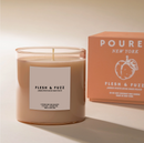 Poured New York Candle Flesh & Fuzz