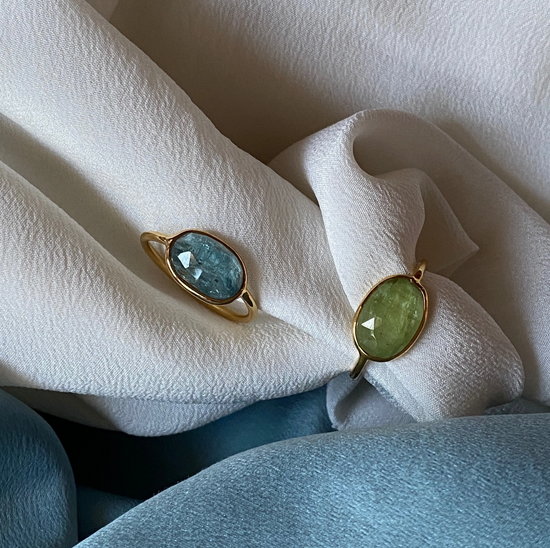 Sophie Deschamps Namaste Kyanite Ring
