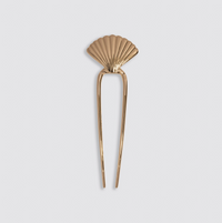 Kitsch Metal Clam Shell French Hair Pin