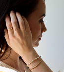 Token Pearl & Petal Beaded Bracelet