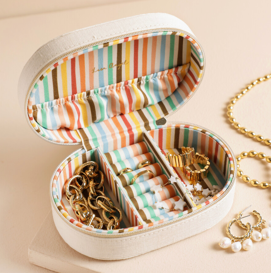 Ciao Bello Embroidered Jewellery Case
