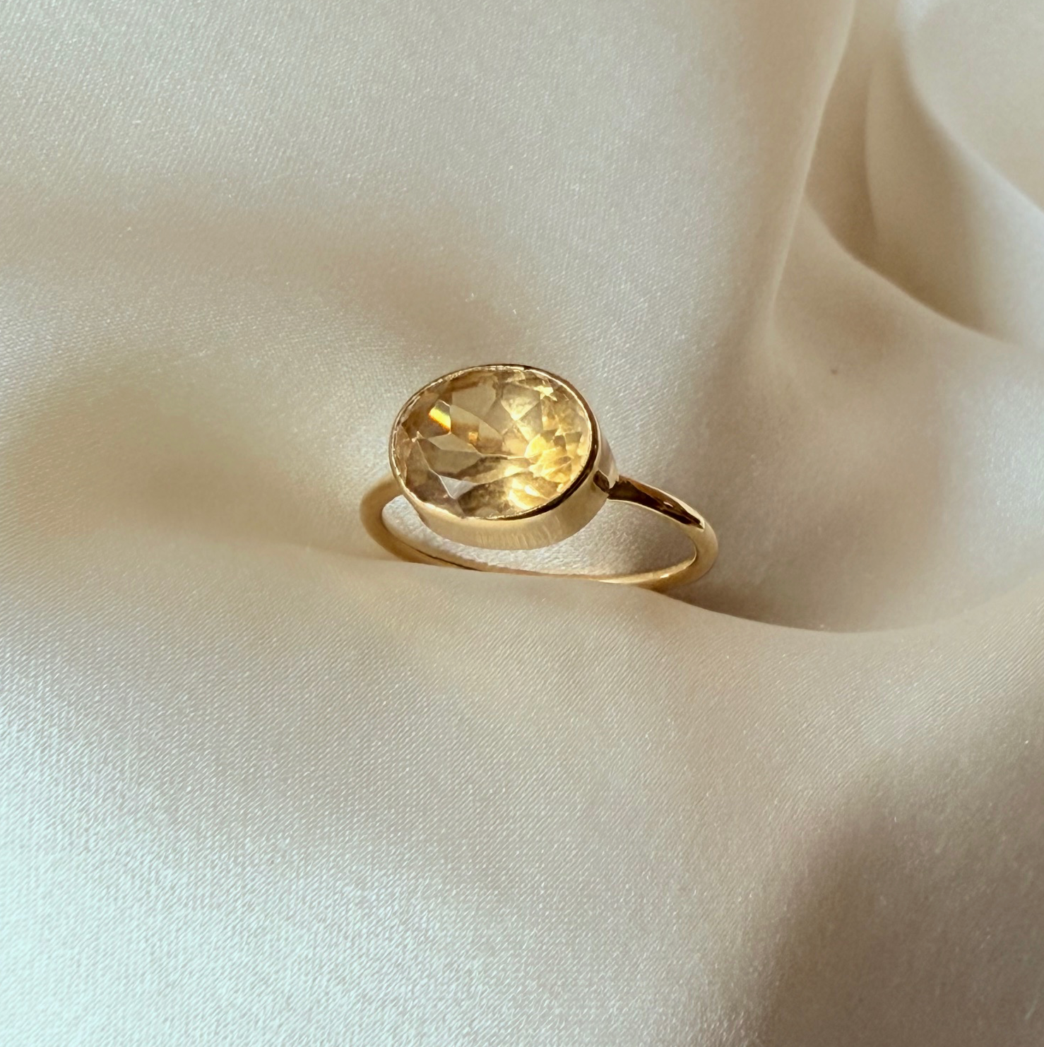 Sophie Deschamps Citrine Ring