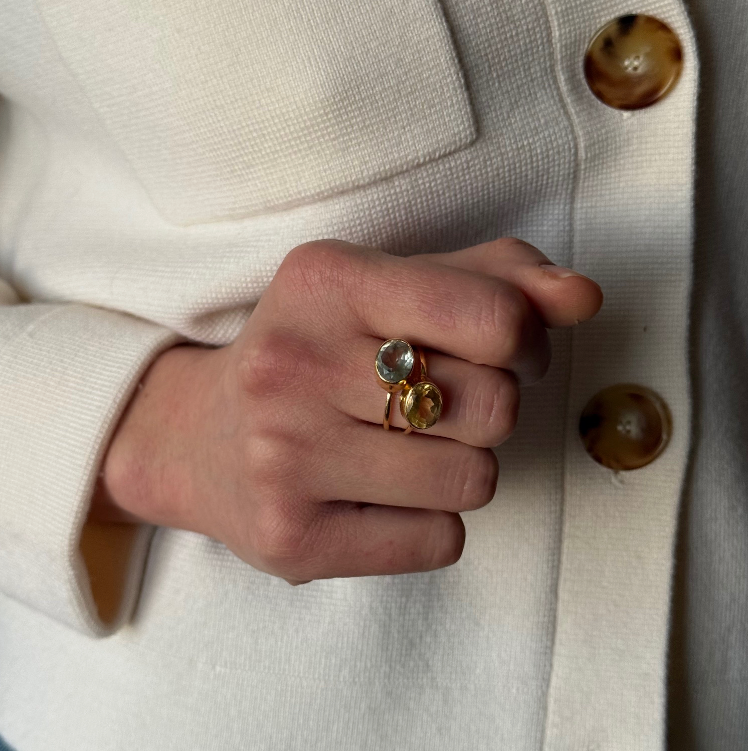 Sophie Deschamps Citrine Ring