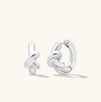 Leah Alexandra Knot Hoops