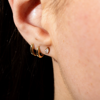 Larissa Loden Marquise Flat Back Studs