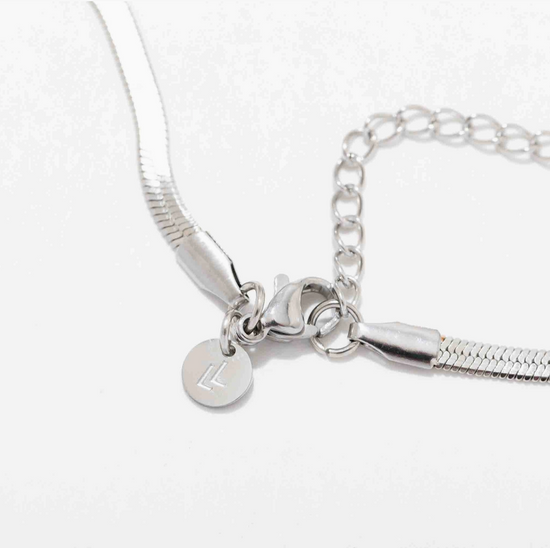Larissa Loden Herringbone Chain Silver