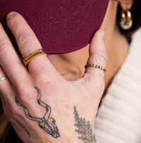Larissa Loden Pyramid Spike Ring