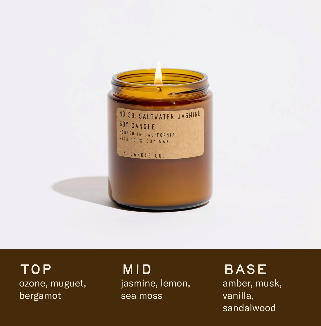 P.F. Candle Saltwater Jasmine