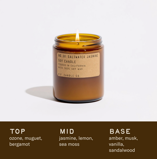 P.F. Candle Saltwater Jasmine