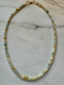 Lillian Faceted Natural Gemstone Necklace
