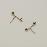 Andy Earrings Onyx