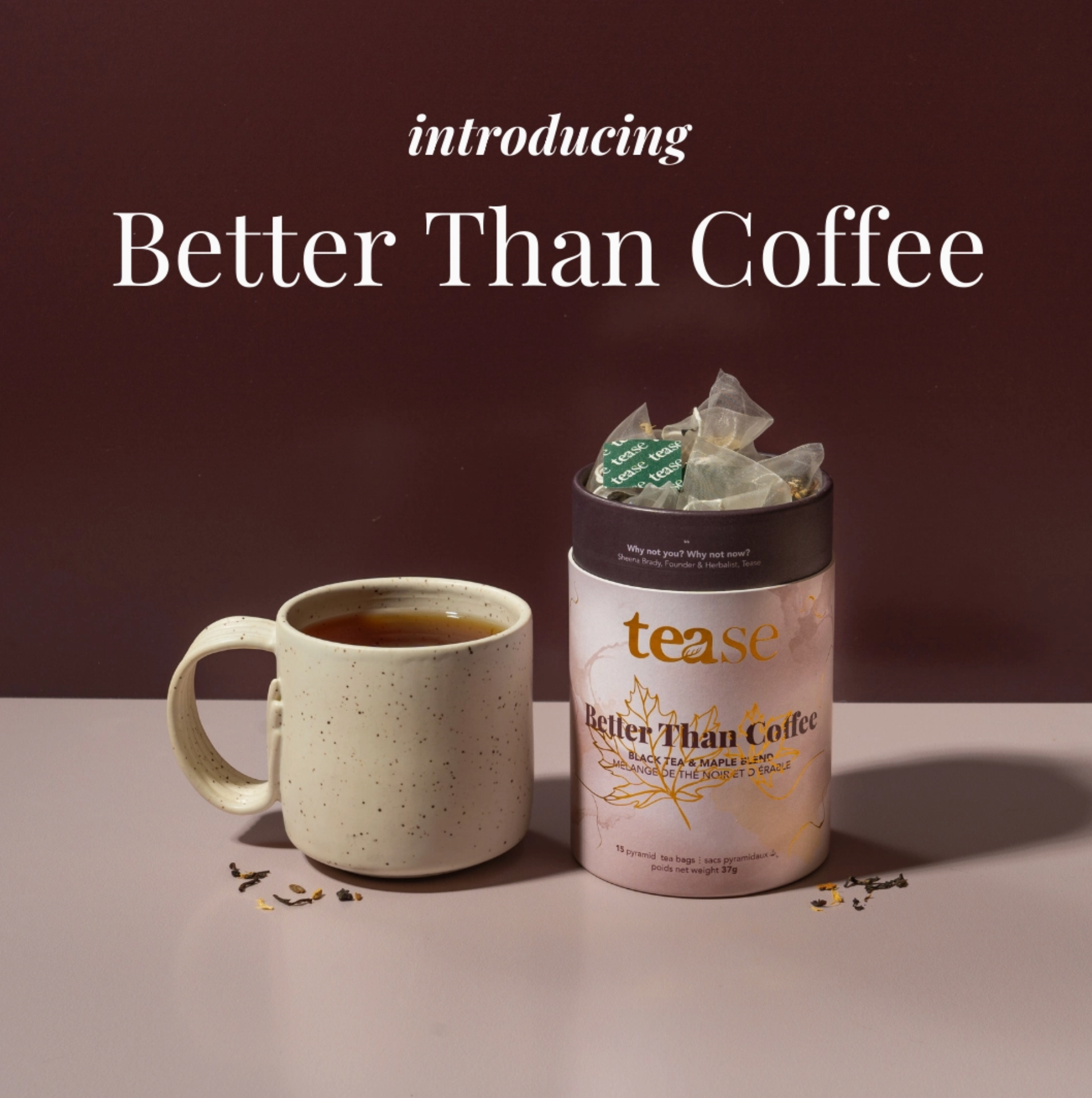 Tease Better Than Coffee Energy Tea