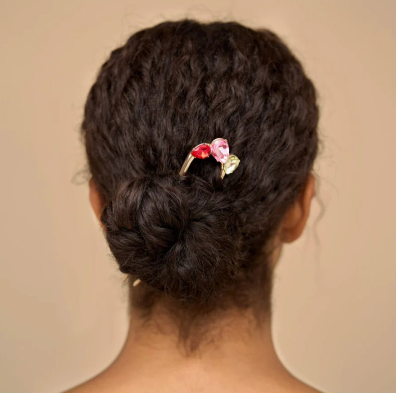 Kitsch Gemstone French Hair Pin