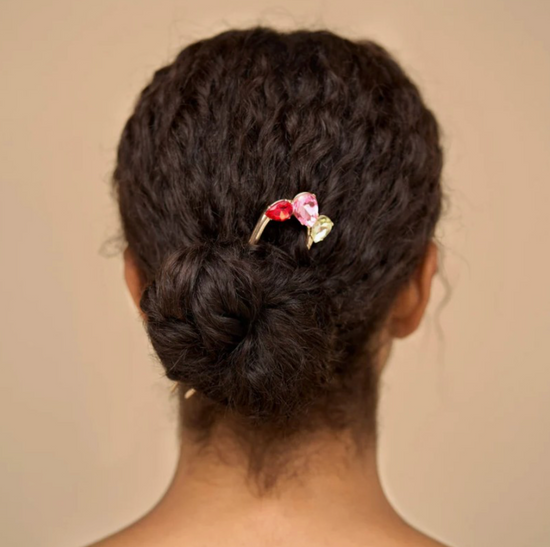 Kitsch Gemstone French Hair Pin