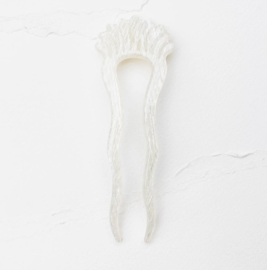 Antique Wave French Hair Pin