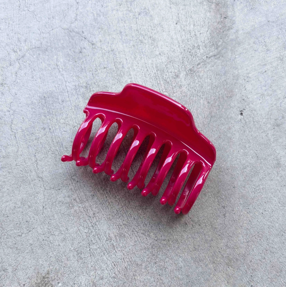 Berry Gloss Hair Claw Clip