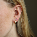 Token Amethyst Studs