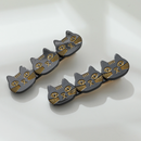 Cat Face Barrette Set/2