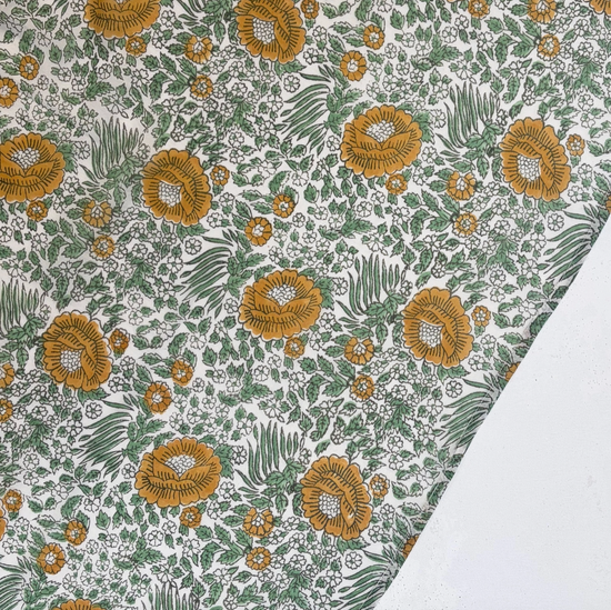 Capri Forest Mustard Scarf