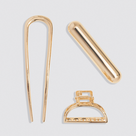 Kitsch Mini Metal French Hair Pin & Clips