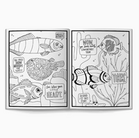 Judgy Fish Coloring Book