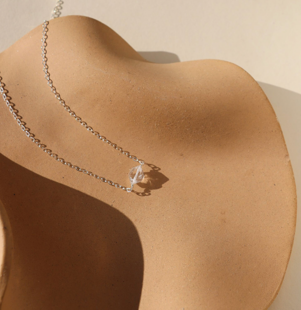Collier en Point de Herkimer