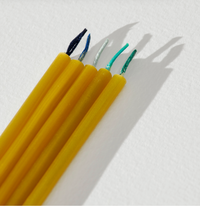 Beeswax Birthday Candles Set Of 5
