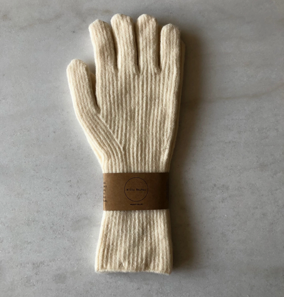 Fuzzy Wool Touch Screen Gloves