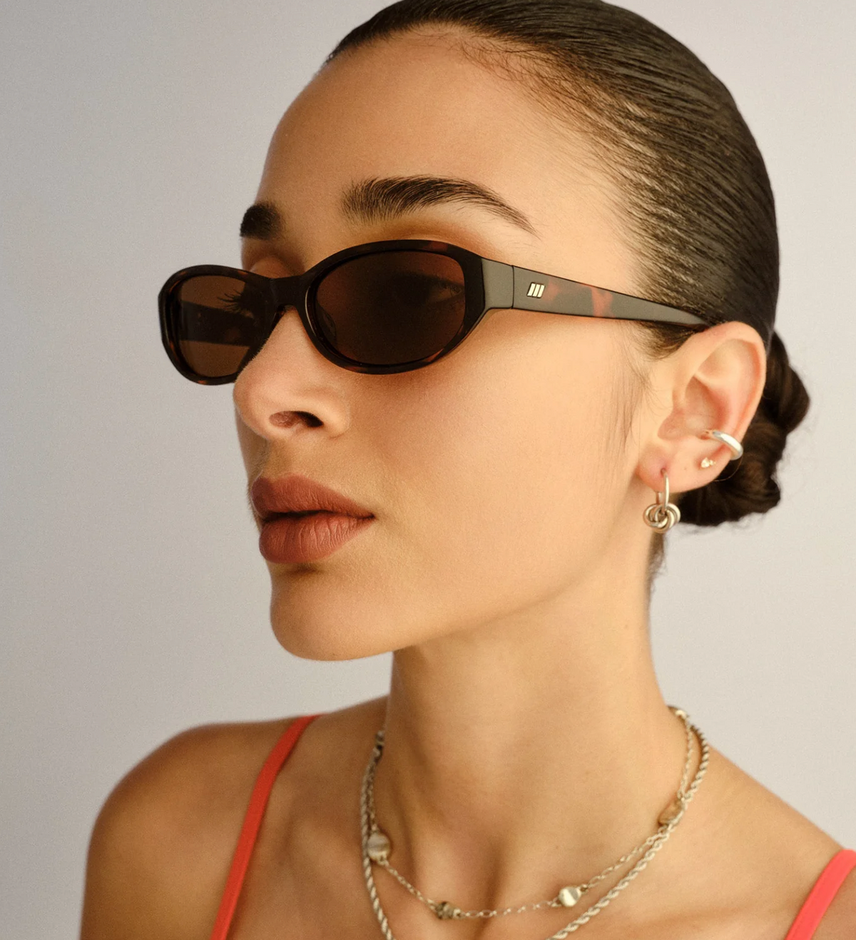 Le Specs Don't Cha Tort Brown Mono