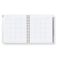 Fringe Studio Espresso Monthly Planner