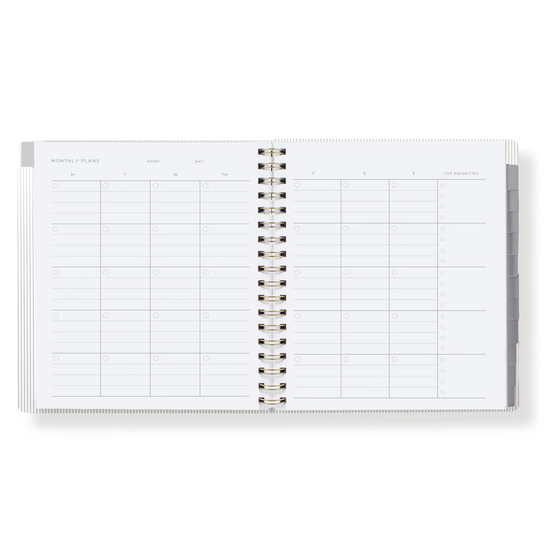 Fringe Studio Espresso Monthly Planner