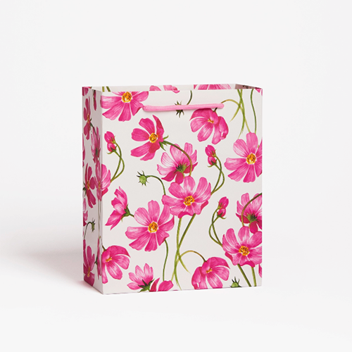 Sac Cadeau Fleurs Cosmos