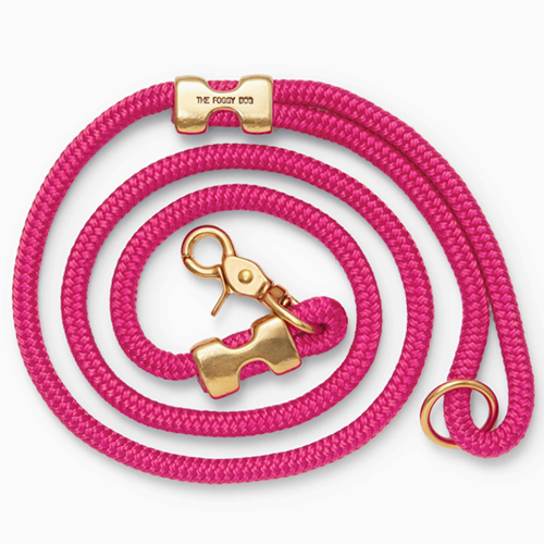 Hot Pink Marine Rope Dog Leash