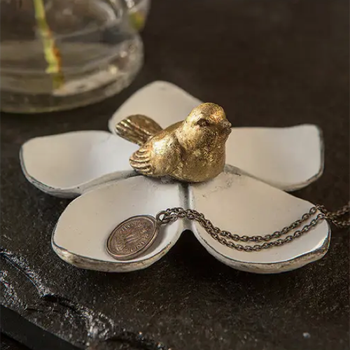 Bird Flower Tray